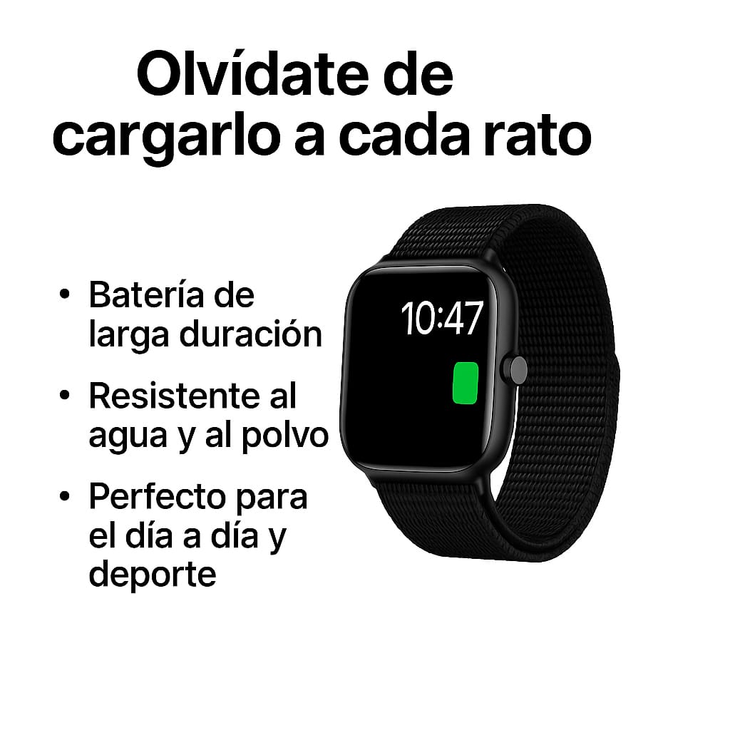 SmartWhatch / 7 correas, llamadas, notificaciones, fitness...