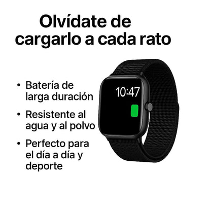 SmartWhatch / 7 correas, llamadas, notificaciones, fitness...